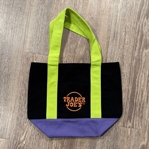 Black and Purple Trader Joe’s Halloween Tote Bag